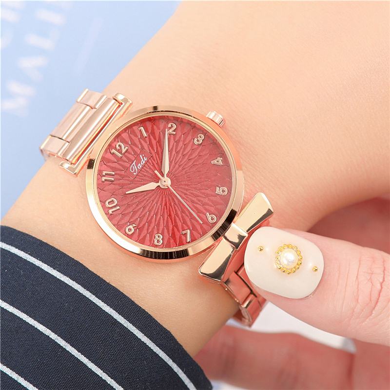 Moda Casual Damskie Wrist Watch Wrist Watch Bransoletka Wodoodporne Zegarki Kwarcowe