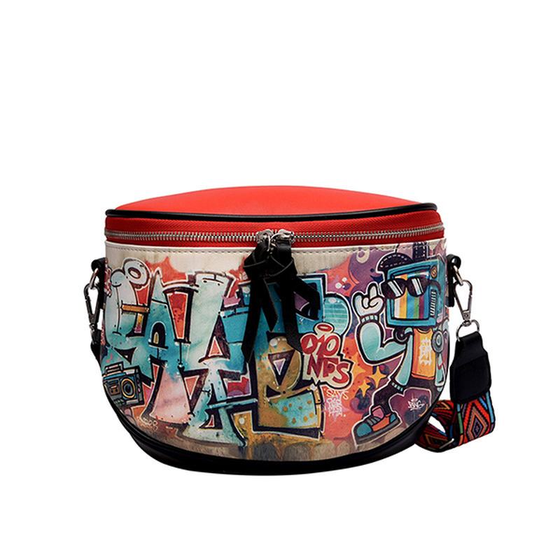 Moda Damska Multi-carry Bag Hip-hop Torba Przez Ramię