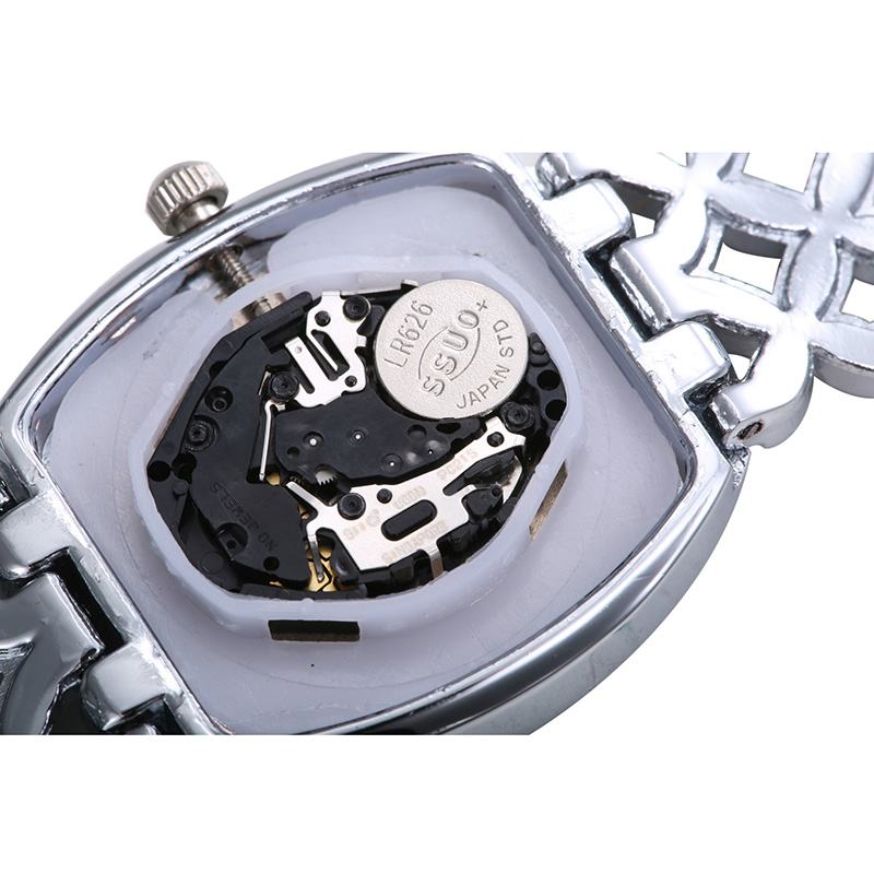 Moda Light Luxury Hollow Diamond Damskie Quartz Watch