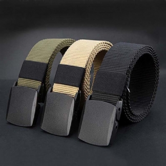 Moda Męska Outdoor Sports Nylonowa Klamra W Pasie Quick Dry Web Belt Gift