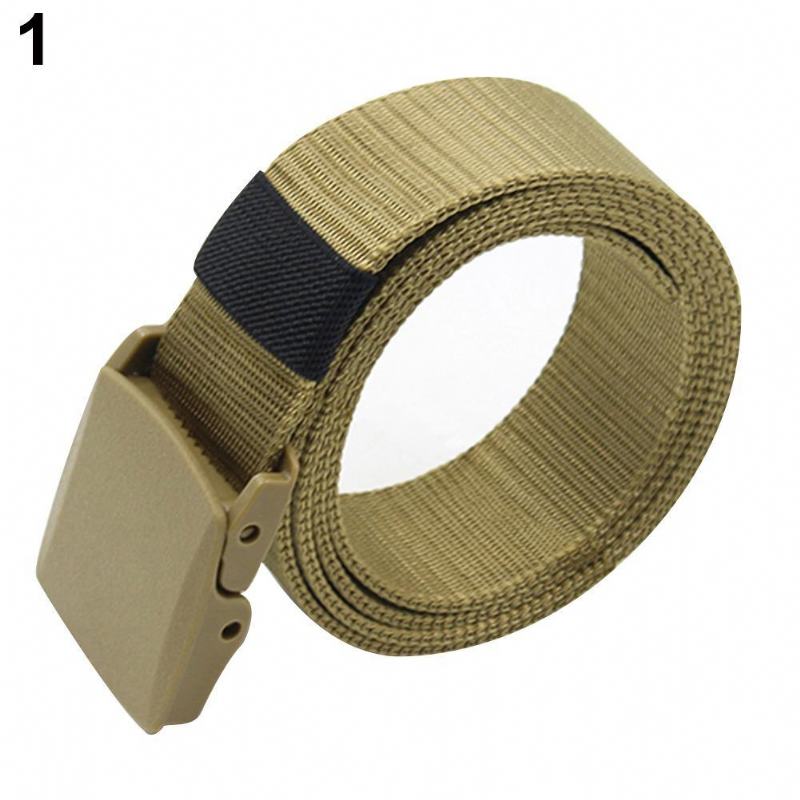 Moda Męska Outdoor Sports Nylonowa Klamra W Pasie Quick Dry Web Belt Gift