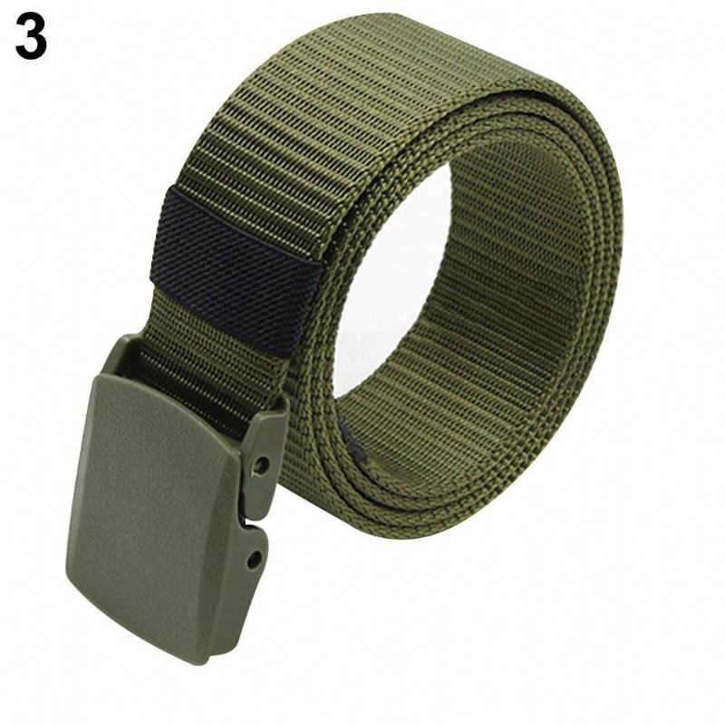 Moda Męska Outdoor Sports Nylonowa Klamra W Pasie Quick Dry Web Belt Gift