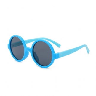 Moda Okrągła Ramka Silikonowe Okulary Przeciwsłoneczne Dla Dzieci Anty-ultrafioletowe Okulary Przeciwsłoneczne Dla Dzieci Osłona Przeciwsłoneczna