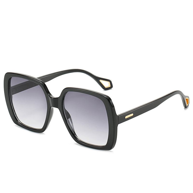 Moda Square Frame Retro Damskie Okulary Przeciwsłoneczne