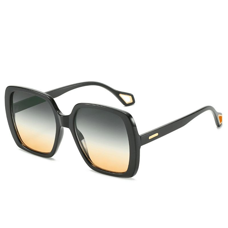 Moda Square Frame Retro Damskie Okulary Przeciwsłoneczne