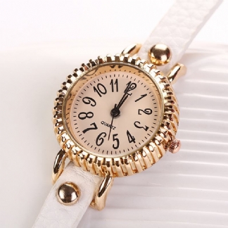 Moda Three Pearl Damskie Watch Ladies Dress Watch Bransoletka Zegarek Kwarcowy