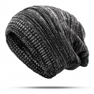 Moda Zimowa Ciepła Dzianinowa CZapka Outdoor Plus Rozmiar Plus Aksamitne Nauszniki CZapka Typu Beanie Dla Mężczyzn Dla Kobiet