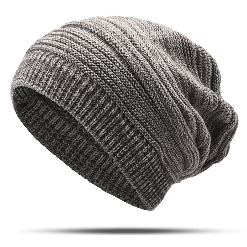 Moda Zimowa Ciepła Dzianinowa CZapka Outdoor Plus Rozmiar Plus Aksamitne Nauszniki CZapka Typu Beanie Dla Mężczyzn Dla Kobiet