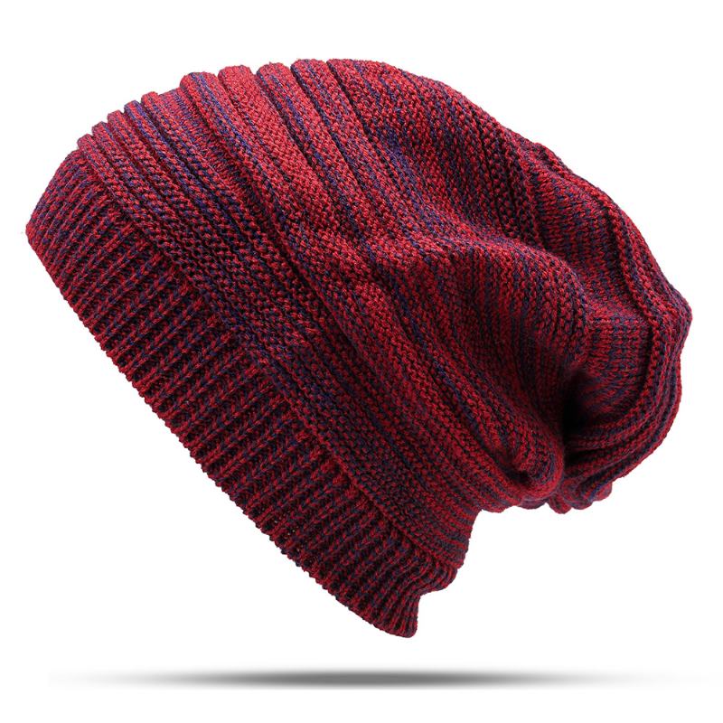 Moda Zimowa Ciepła Dzianinowa CZapka Outdoor Plus Rozmiar Plus Aksamitne Nauszniki CZapka Typu Beanie Dla Mężczyzn Dla Kobiet