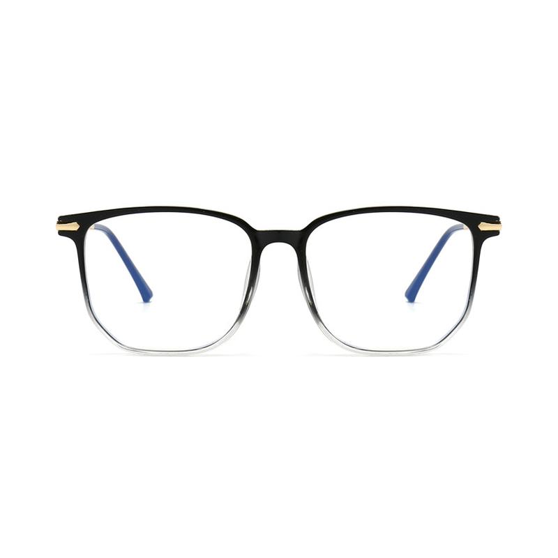 Modne Duże Oprawki Przezroczyste Retro Okulary Z Pełną Ramką