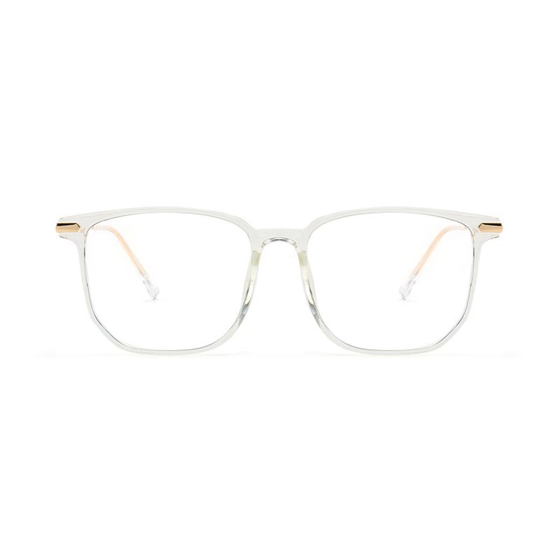 Modne Duże Oprawki Przezroczyste Retro Okulary Z Pełną Ramką