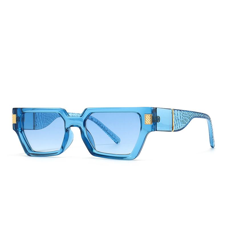 Modne Jednokolorowe Kwadratowe Okulary Przeciwsłoneczne Dla Mężczyzn