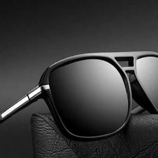 Modne Męskie Okulary Przeciwsłoneczne Retro Duże Okulary Przeciwsłoneczne Do Jazdy Na Świeżym Powietrzu