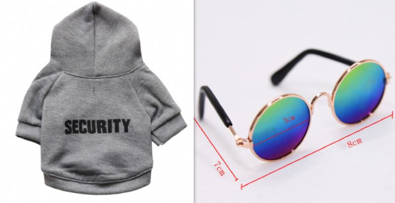 Modne Okrągłe Okulary Dla Zwierząt W Stylu Vintage