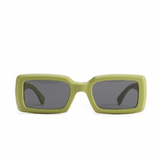 Modne Okulary Przeciwsłoneczne Psonality Square Avocado Green