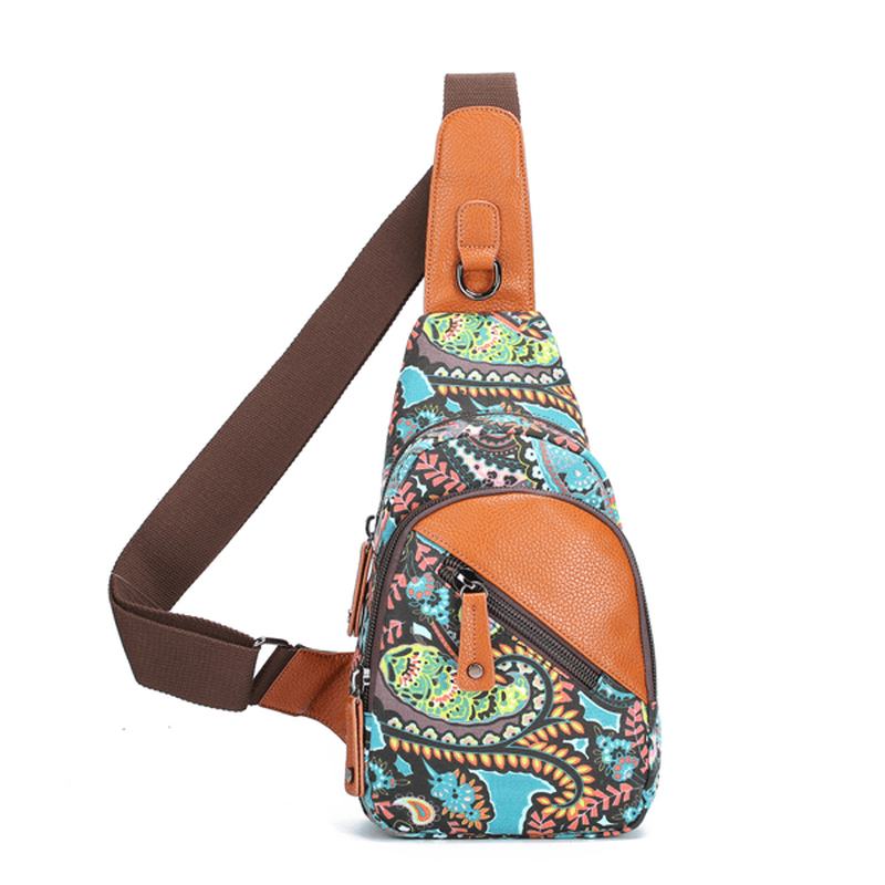 National Floral Summer Light Damskie Torba Na Klatkę Piersiową Torba Na Ramię Torba Na Ramię Crossbody