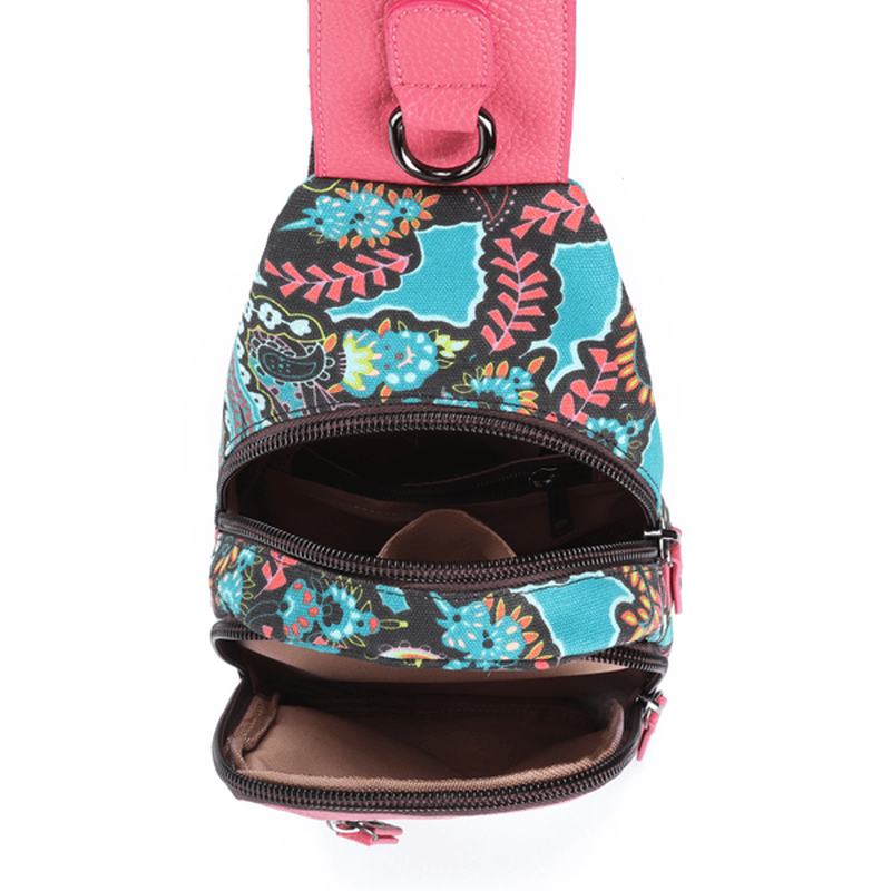 National Floral Summer Light Damskie Torba Na Klatkę Piersiową Torba Na Ramię Torba Na Ramię Crossbody