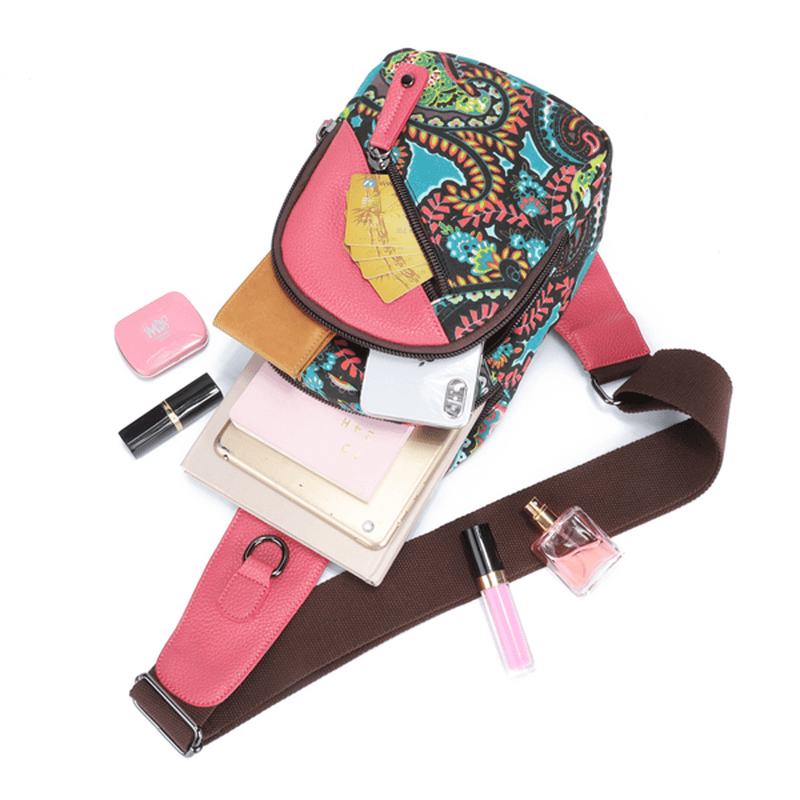 National Floral Summer Light Damskie Torba Na Klatkę Piersiową Torba Na Ramię Torba Na Ramię Crossbody