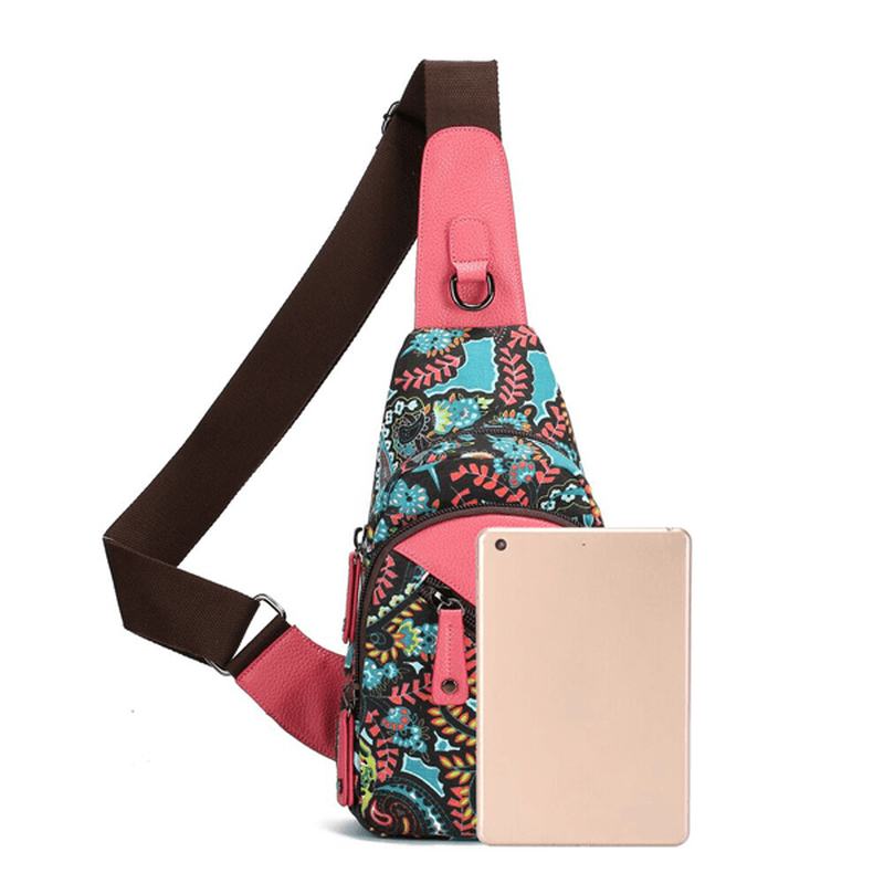 National Floral Summer Light Damskie Torba Na Klatkę Piersiową Torba Na Ramię Torba Na Ramię Crossbody