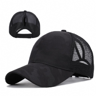 New Arrival Ladies Summer Moda Sport Kucyk CZapka Z Daszkiem Kobiety Messy Bun Baseball Hat