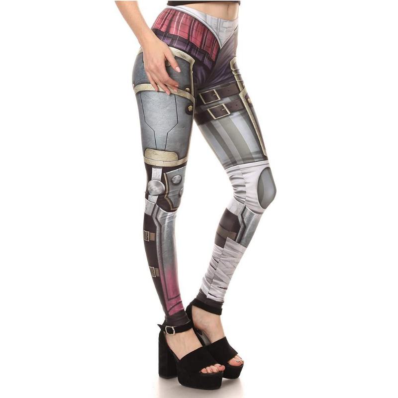 New Arrival Zbroja Damska Legginsy Nadruk Cyfrowy Armia Fitness Legg Mujer Spodnie Z Nadrukiem Treningowe Plus Rozmiar Legging