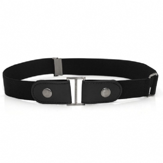 Niewidoczny Pasek Ze Sztucznej Skóry Slim Stretch Invisible Belt Lazy Belt
