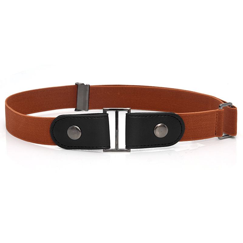 Niewidoczny Pasek Ze Sztucznej Skóry Slim Stretch Invisible Belt Lazy Belt