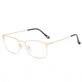 Nowe Anty-niebieskie Okulary Męskie Biznesowe Okulary Płaskie Z Półoprawkami