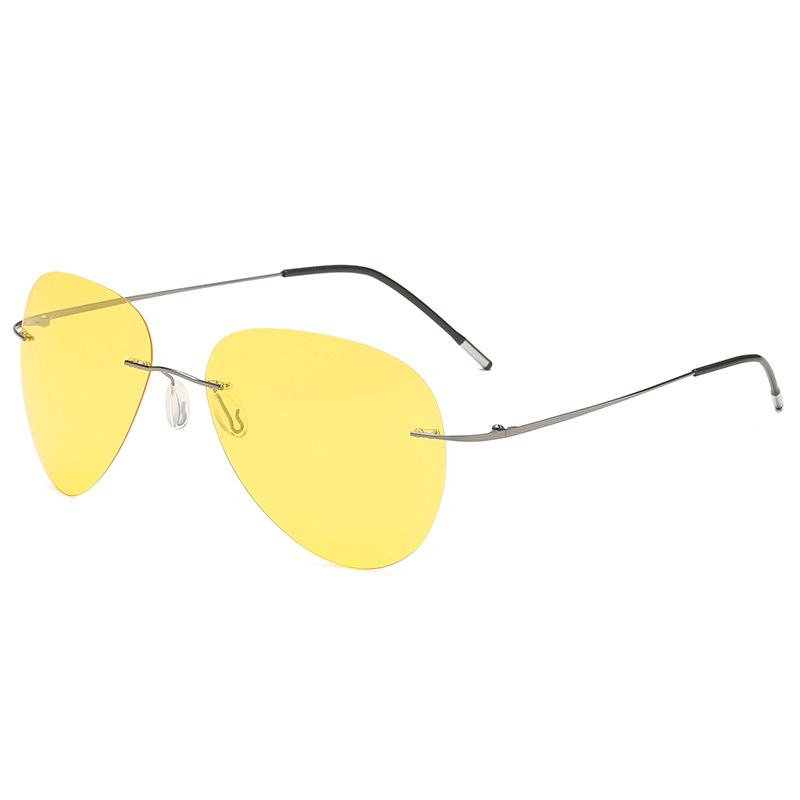 Nowe Bezramkowe Ultralekkie Okulary Przeciwsłoneczne