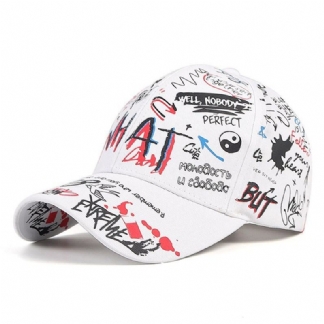 Nowe Co Graffiti CZapka Z Daszkiem Hip-hopowa CZapka Z Daszkiem Lato Podróży CZapki Z Daszkiem Mężczyźni Kobiety Outdoor Sports CZapki Na Co Dzień CZapki Typu Snapback Gorr