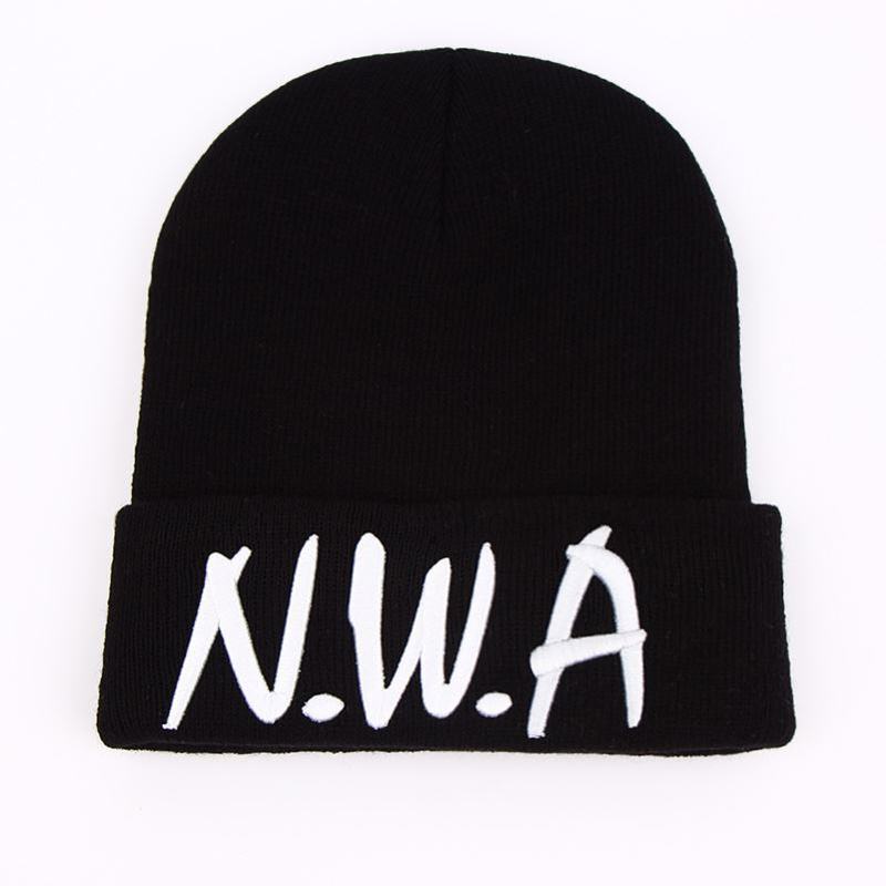 Nowe CZapki Zimowe Skullies Gangsta Nwa Z Dzianiny