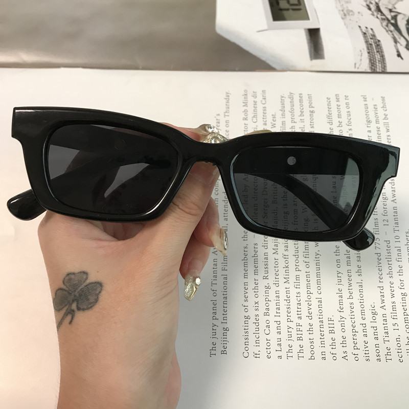 Nowe Małe Kwadratowe Okulary Przeciwsłoneczne Dla Mężczyzn I Kobiet