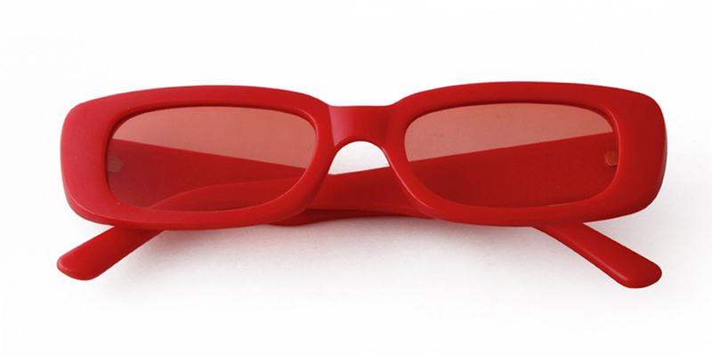 Nowe Modne Wielokolorowe Okulary Przeciwsłoneczne Z CZerwoną Kotwicą