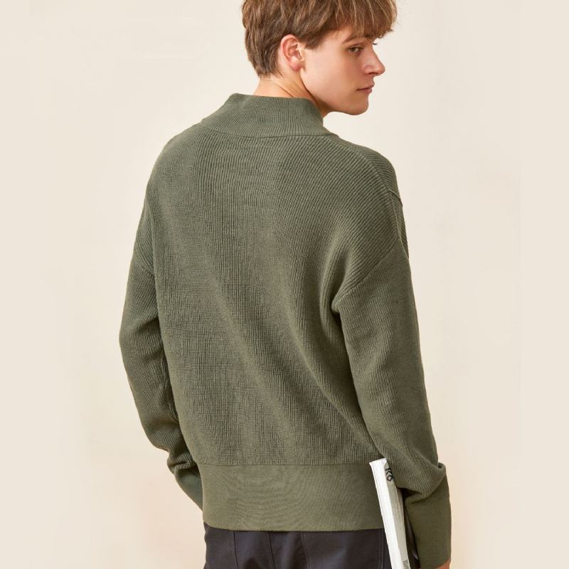 Nowy Trend Luźny Sweter Męski Sweter