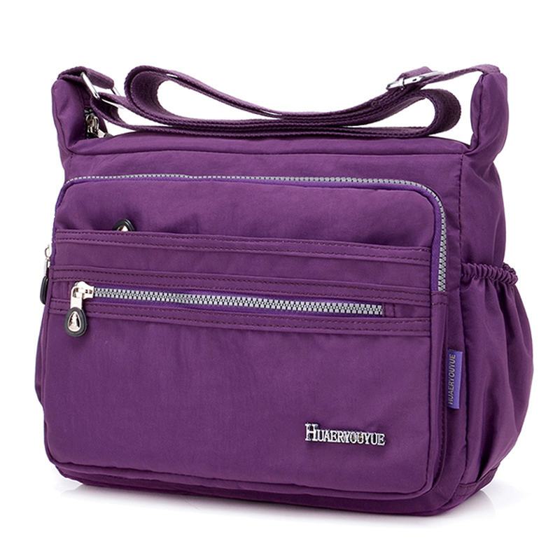 Nylonowa Wodoodporna Lekka Torba Na Ramię Crossbody