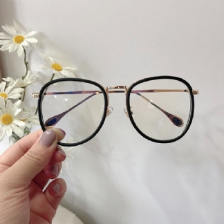 Okulary Damskie W Stylu Vintage Oprawki Optyczne Duże Fałszywe Okulary Okulary