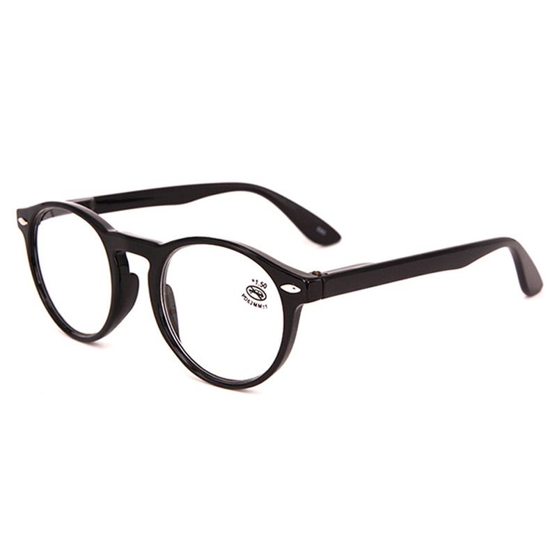 Okulary Do CZytania Unisex Retro Okulary Z Przezroczystymi Soczewkami