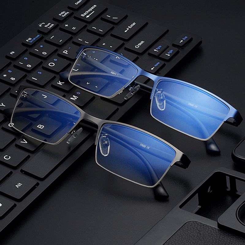 Okulary Komputerowe O Wysokiej Rozdzielczości Blokujące Niebieskie Światło Biznesowe Okulary Przeciwodblaskowe