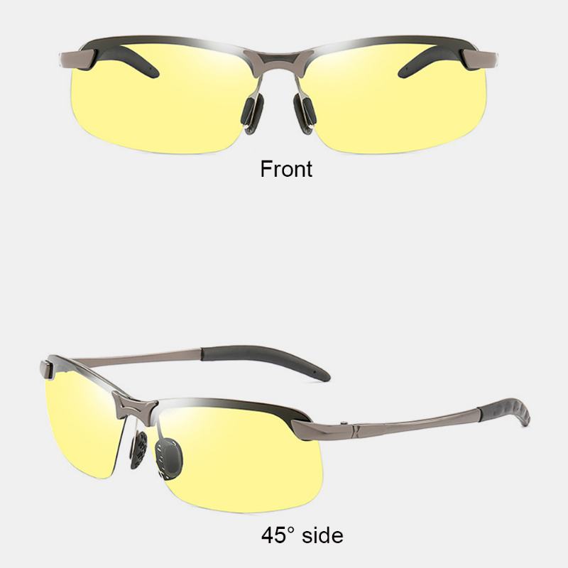 Okulary Przeciwsłoneczne Dzień I Noc Podwójne Zastosowanie Zmieniające Kolor Okulary Noktowizor Okulary Wędkarskie Do Jazdy