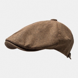 Outdoor Lniane Cienkie Berety Literary Forward Hat