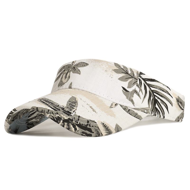 Outdoor Sports Sunshade Printed Floral Pusty Top Hat