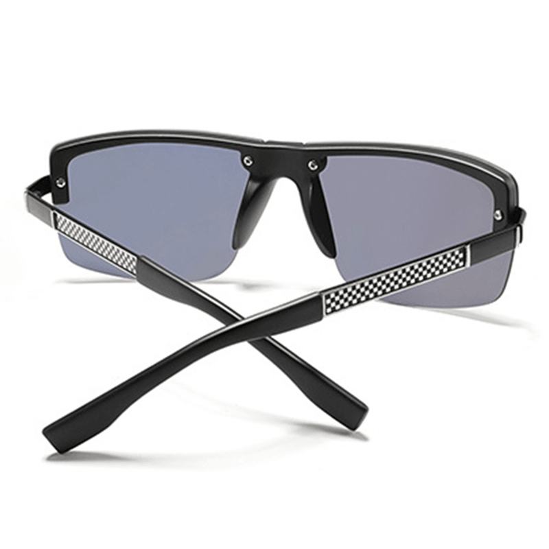 Outdoor Square Rimless Luksusowe Okulary Przeciwsłoneczne Uv400