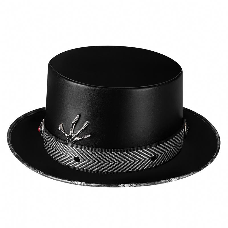 Plague Doctor Dome Magiczny Kapelusz Dżentelmen Top Hat