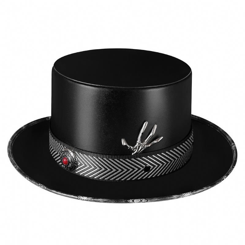 Plague Doctor Dome Magiczny Kapelusz Dżentelmen Top Hat