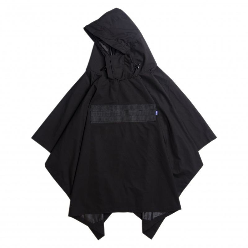 Płaszcz Dark Ninja Shawl Outdoor Wiatroszczelna Kurtka Przeciwdeszczowa I Śnieżna