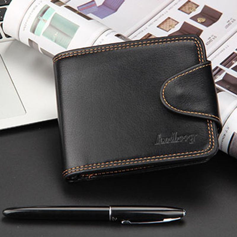 Portfel Męski Business Casual Zipper Short Card Holder