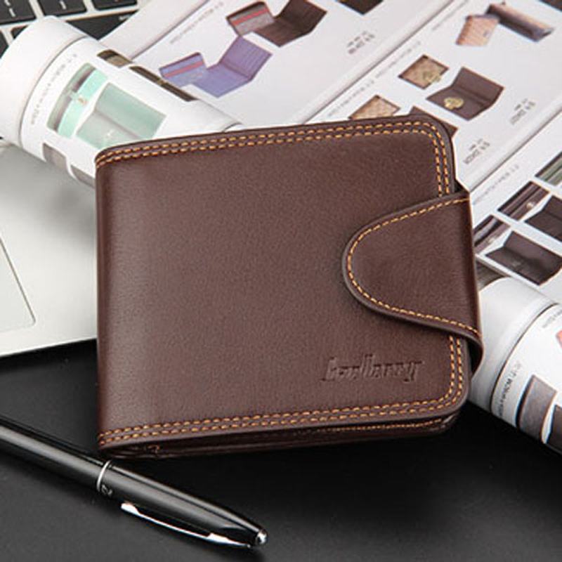 Portfel Męski Business Casual Zipper Short Card Holder