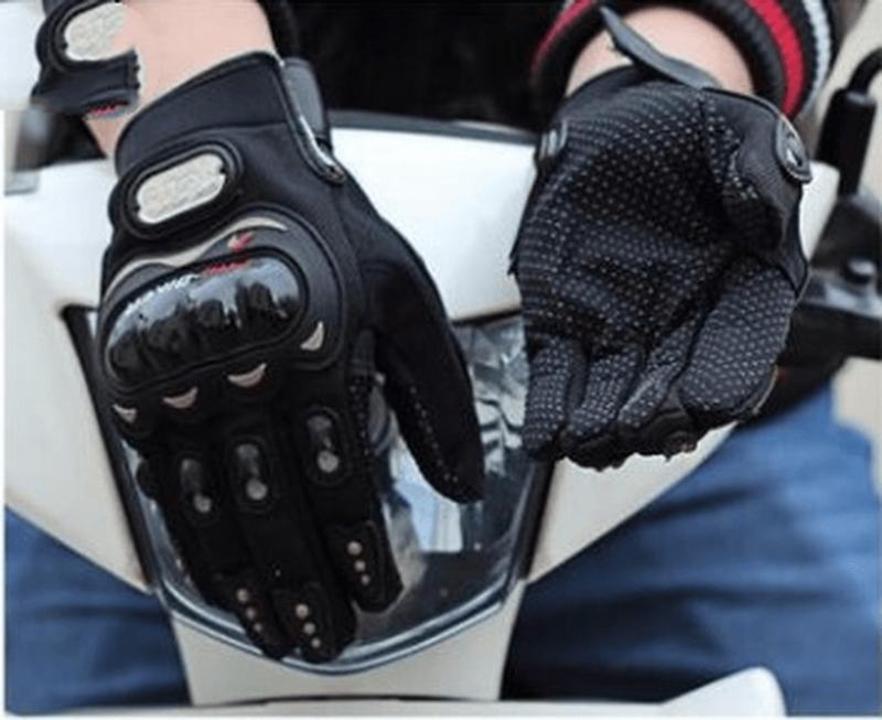 Rękawiczki Knight Męska Powłoka Ochronna Z Pełnym Palcem Oddychający Ekran Dotykowy Zapobiegający Upadkom