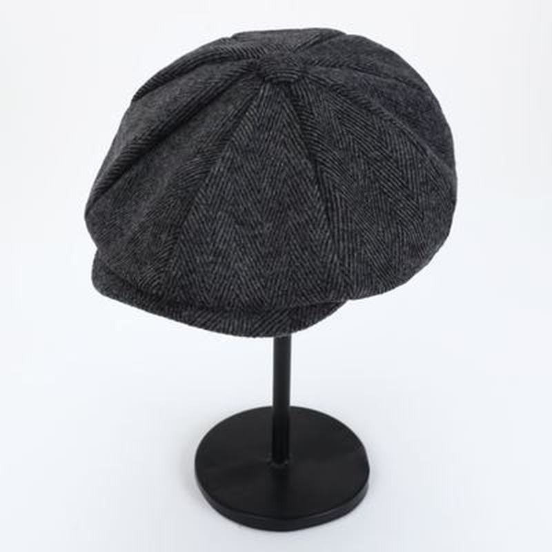 Rekreacja Na Świeżym Powietrzu Brytyjski Big Head Retro Gazeciarz Beret