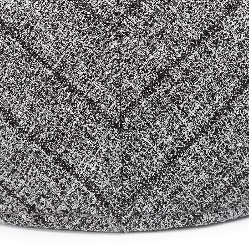 S / M / L Stripe Dad Casual Beret W Średnim Wieku Wygodne Lniane CZapki Old Man Forward